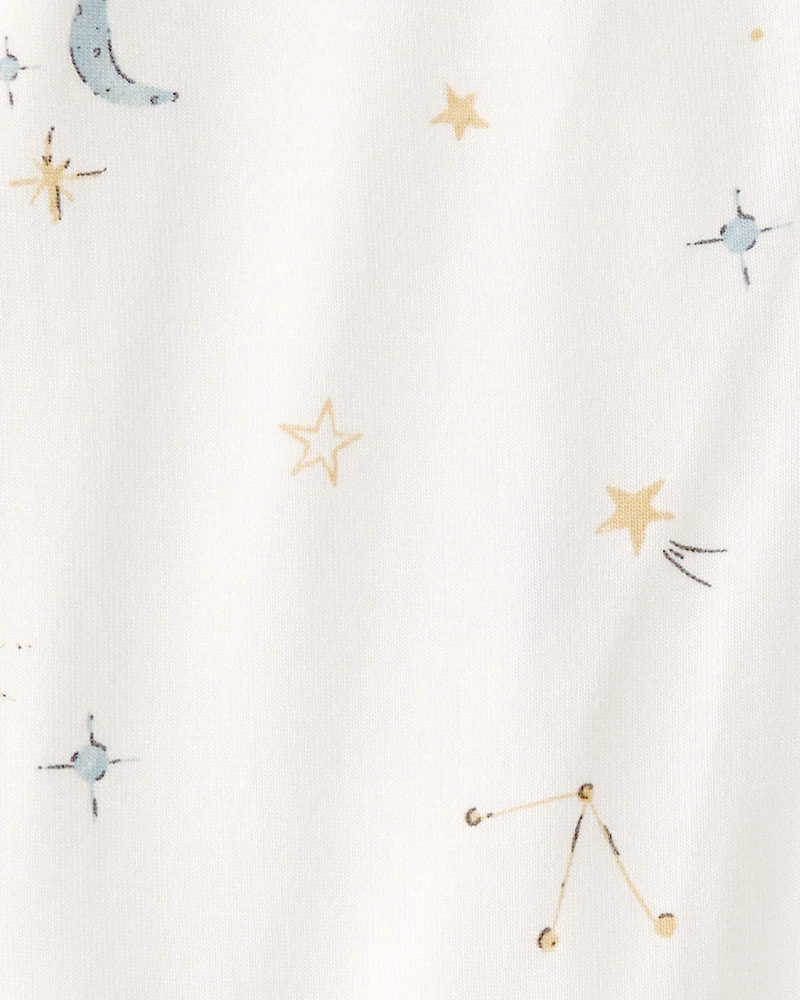 Baby Constellation 2-Way Zip PurelySoft Sleeper - Cream