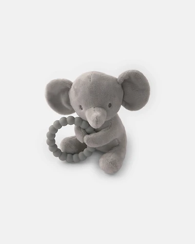 Elephant Plush With Teether