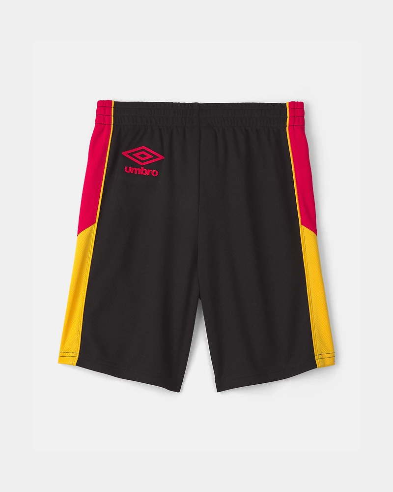 Kids 2-Piece Umbro Spain Soccer Jersey & Short Set - Red/Yellow/Black