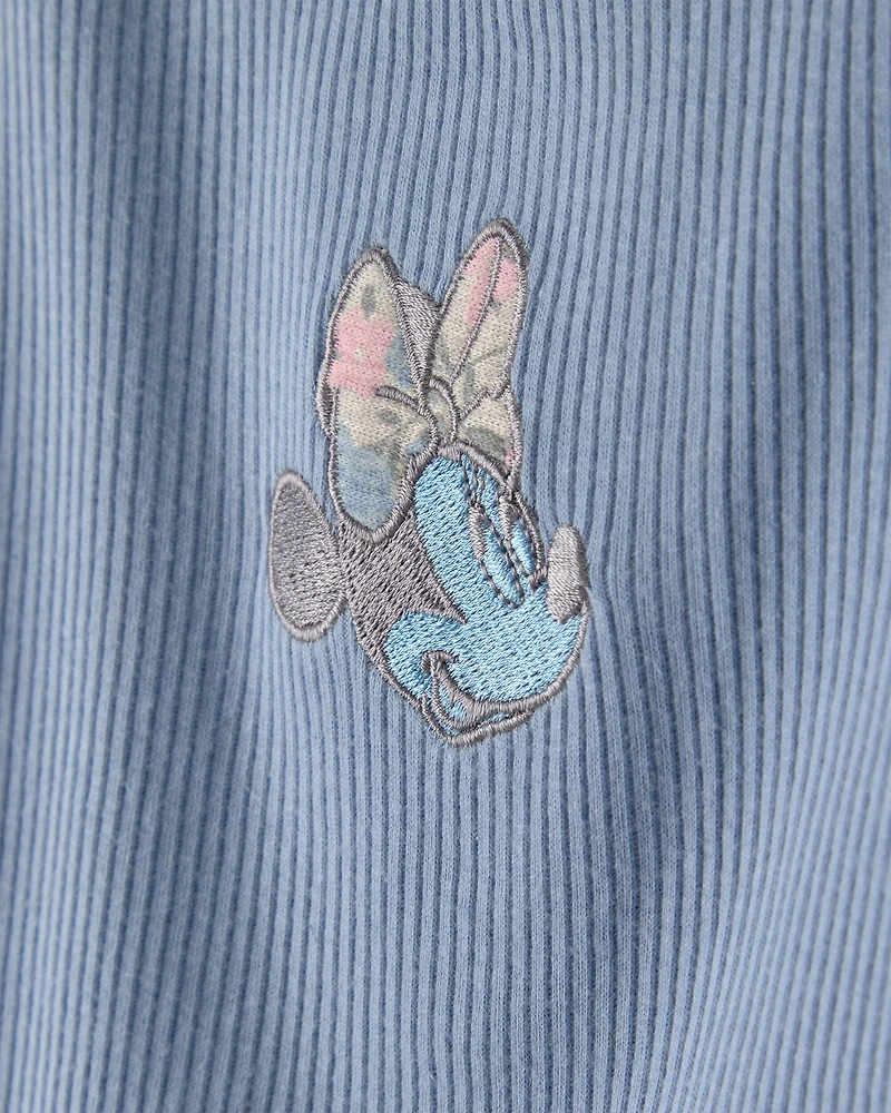 Baby Girl 2-Piece Disney© Minnie Mouse Top & Skort Set - Blue