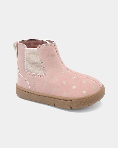 Baby Girl Every Step® First Walker Boots - Pink