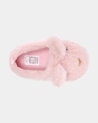 Girls Bunny Slippers - Pink