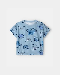 Toddler Boy 2-Piece Puffer Fish Pyjama Set