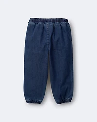 Toddler 'Splish, Splash' Jogger Pant Denim - Blue