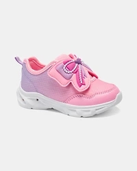 Toddler Girl Bow Athletic Sneakers - Pink