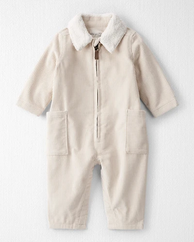 Baby Organic Cotton Corduroy Romper