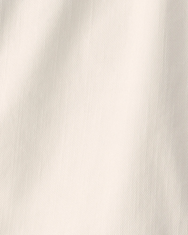 Boys Organic Cotton Shorts Cream