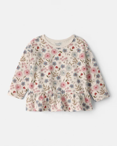 Baby Girl Floral Long Sleeve Top