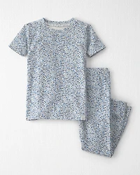 Toddler Girl 2-Piece Organic Cotton Pyjamas Meadow Bloom