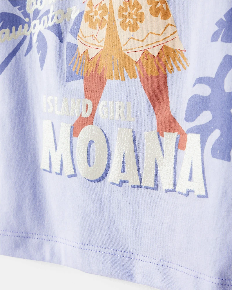 Girls Disney© Moana Short-Sleeve Graphic Tee - Blue