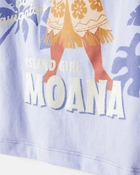 Girls Disney© Moana Short-Sleeve Graphic Tee - Blue