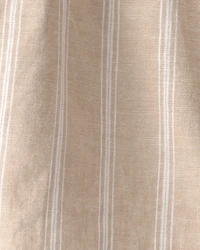 Baby Girl Stripe Sleeveless Dress - Khaki/Ivory