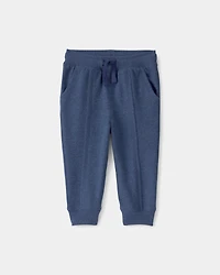 Baby Boy French Terry Joggers - Blue