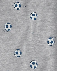 Baby 5-Pack Sports Multipack Bodysuits - Green/White