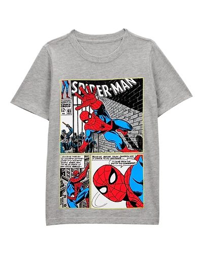 Kid Marvel™ Spider-Man Short-Sleeve Graphic Tee - Grey