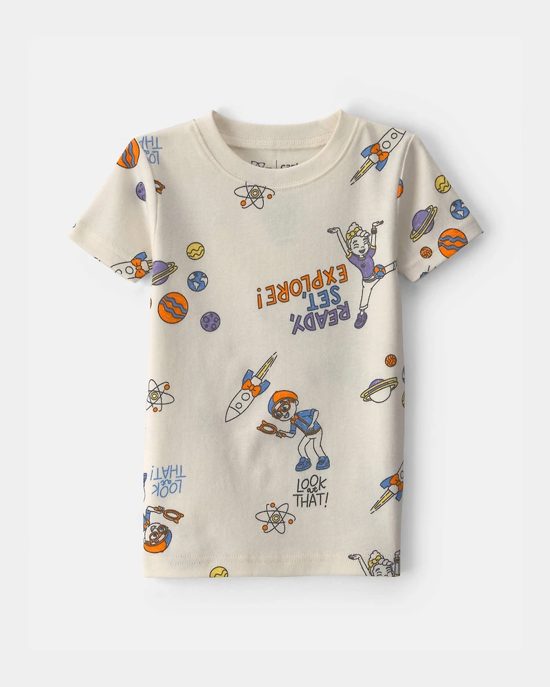 Toddler 2-Piece Blippi Short-Sleeve Pyjama Set
