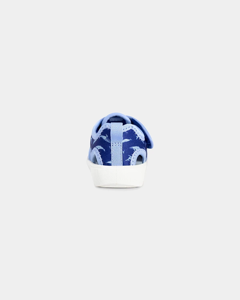 Toddler Boy Whale Water Shoes - Blue