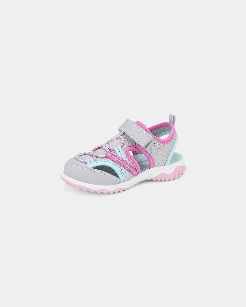 Toddler Girl Sandals - Grey