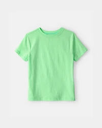Kid Solid T-Shirt - Green