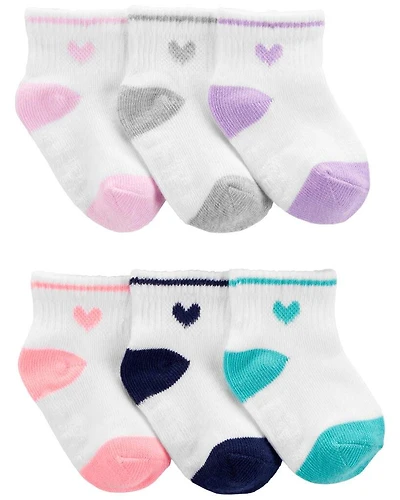 Baby 6-Pack Crew Socks