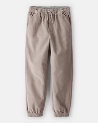 Boys Corduroy Joggers - Grey