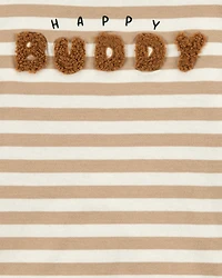 Baby Boy 3-Piece Striped Outfit Set