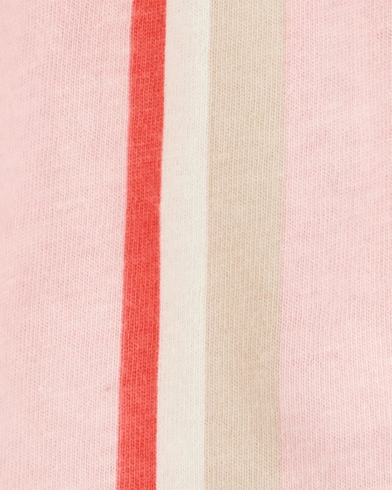Baby Girl Striped Sleeveless Sunsuit