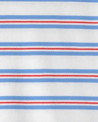 Toddler Striped T-Shirt - Red/White/Blue