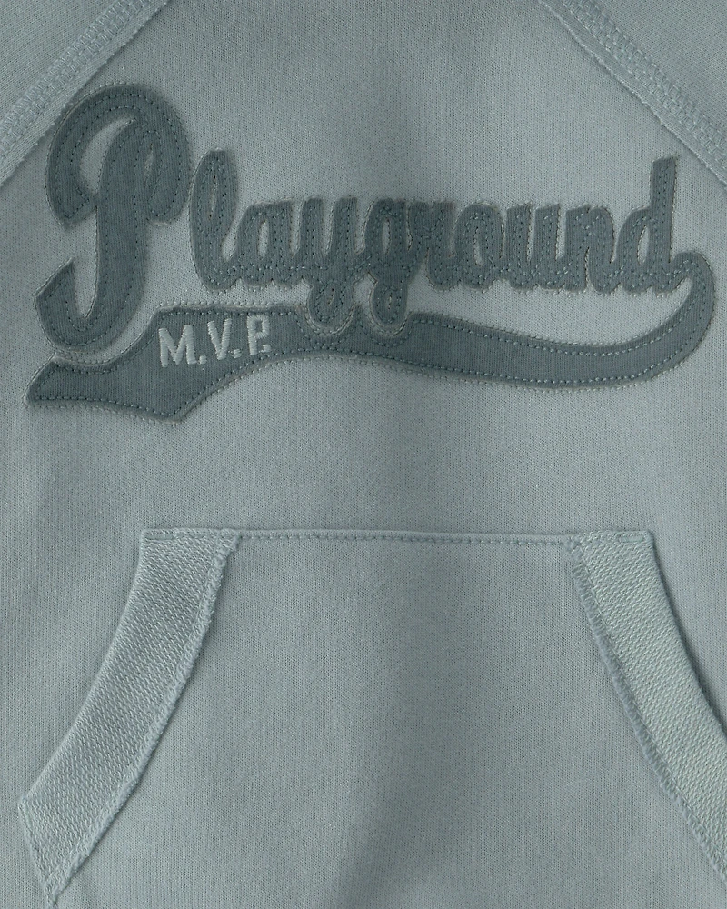Baby Boy MVP French Terry Hoodie - Green