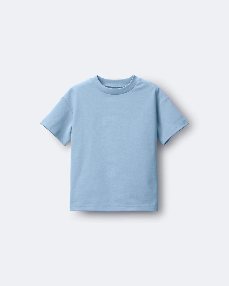 Toddler Relaxed Tee - Blue