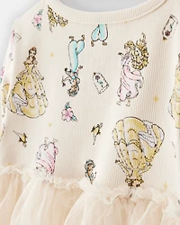 Toddler Disney Princess Long-Sleeve Tutu Dress