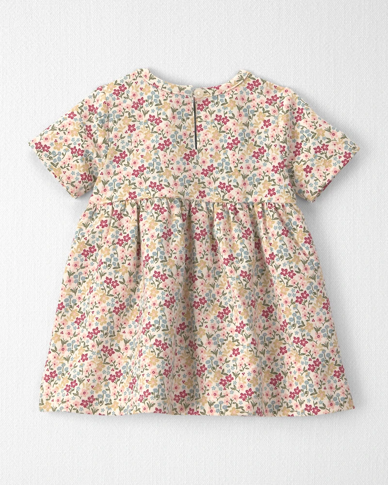 Baby Girl Organic Cotton French Terry Dress