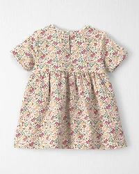 Baby Girl Organic Cotton French Terry Dress