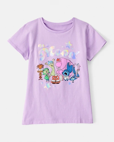 Girls InsideOut Short-Sleeve Graphic Tee - Purple