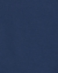 Boys Fleece Zip-Up Hoodie - Navy Blue