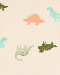 Baby 4-Piece Dinosaur Cotton Pyjamas
