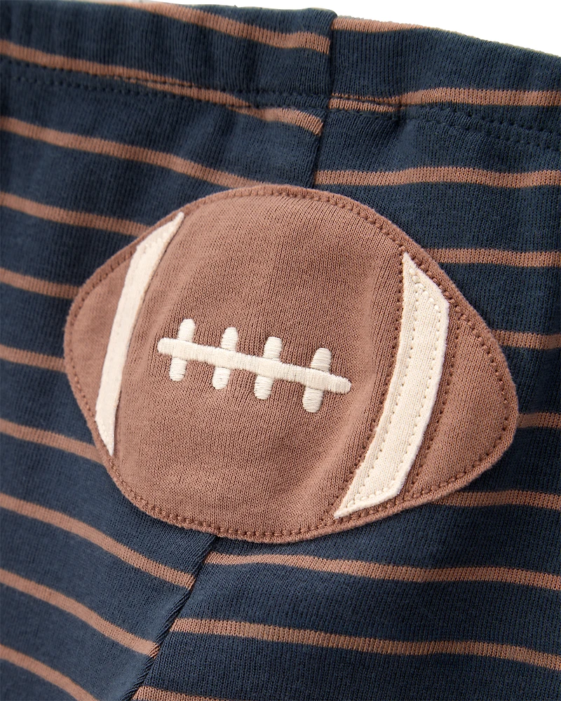 Baby Boy 3-Piece Football Little Character Set