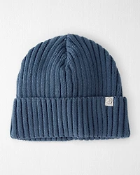 Toddler Organic Cotton Sweater Knit Beanie