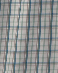 Boys 2-Piece Plaid Pyjama Bottoms - Blue/Grey
