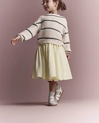 Toddler Girl Avenue Twirl™ Midi Skirt - Yellow