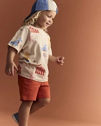Toddler Bermuda Short - Orange