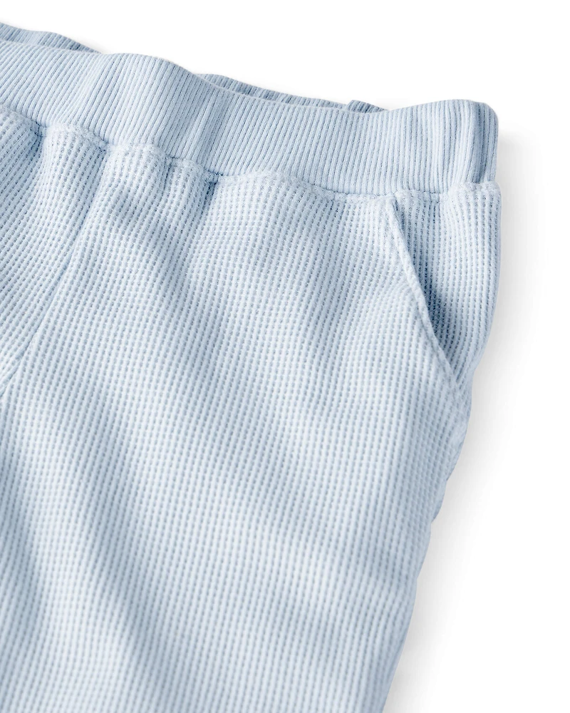 Baby Boy 2-Piece Organic Cotton Waffle Knit Set