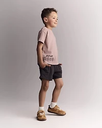 Toddler Relaxed Tee - Mauve
