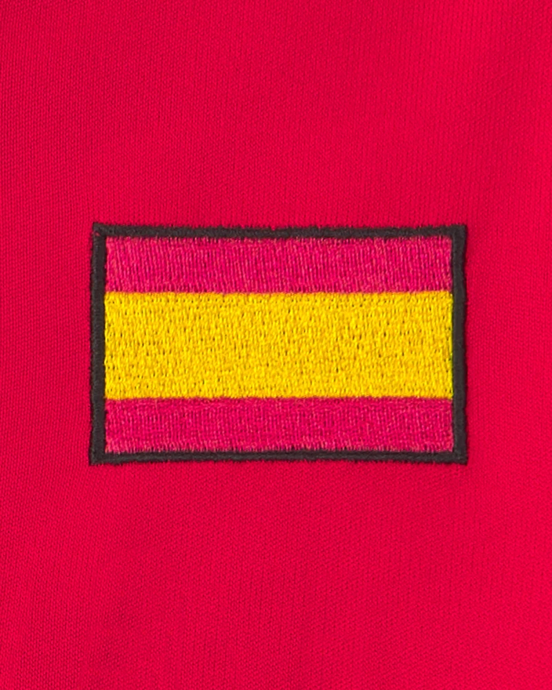 Kids 2-Piece Umbro Spain Soccer Jersey & Short Set - Red/Yellow/Black