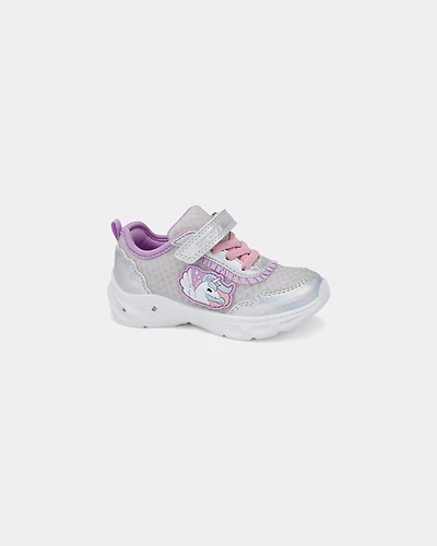 Toddler Girl Athletic Light-up Unicorn Shoe - Multi