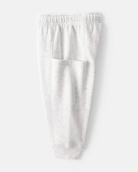 Baby Boy DayDream Fleece Juice Box Crew Long-Sleeve Tee & Pant Set - Green