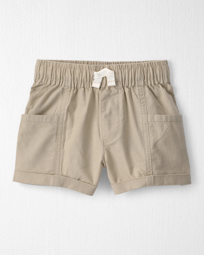 Toddler Boy 2-Piece Gingham Set Made with Organic Cotton