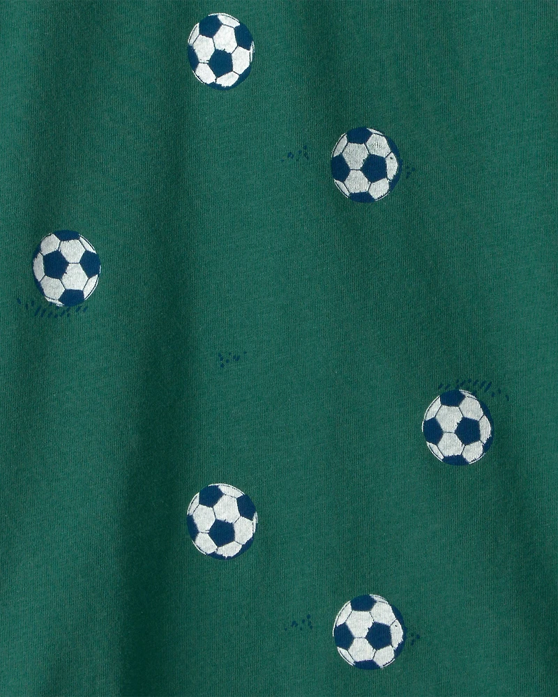 Kid Soccer T-Shirt - Green