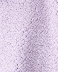 Baby Girl DayDream Fleece Quarter-Zip Pullover Sweatshirt - Purple