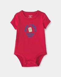 Baby Tater Tot Graphic Bodysuit - Red